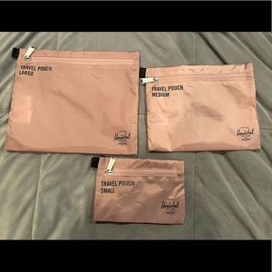 Herschel Supply Co Travel Pouches Ash Rose